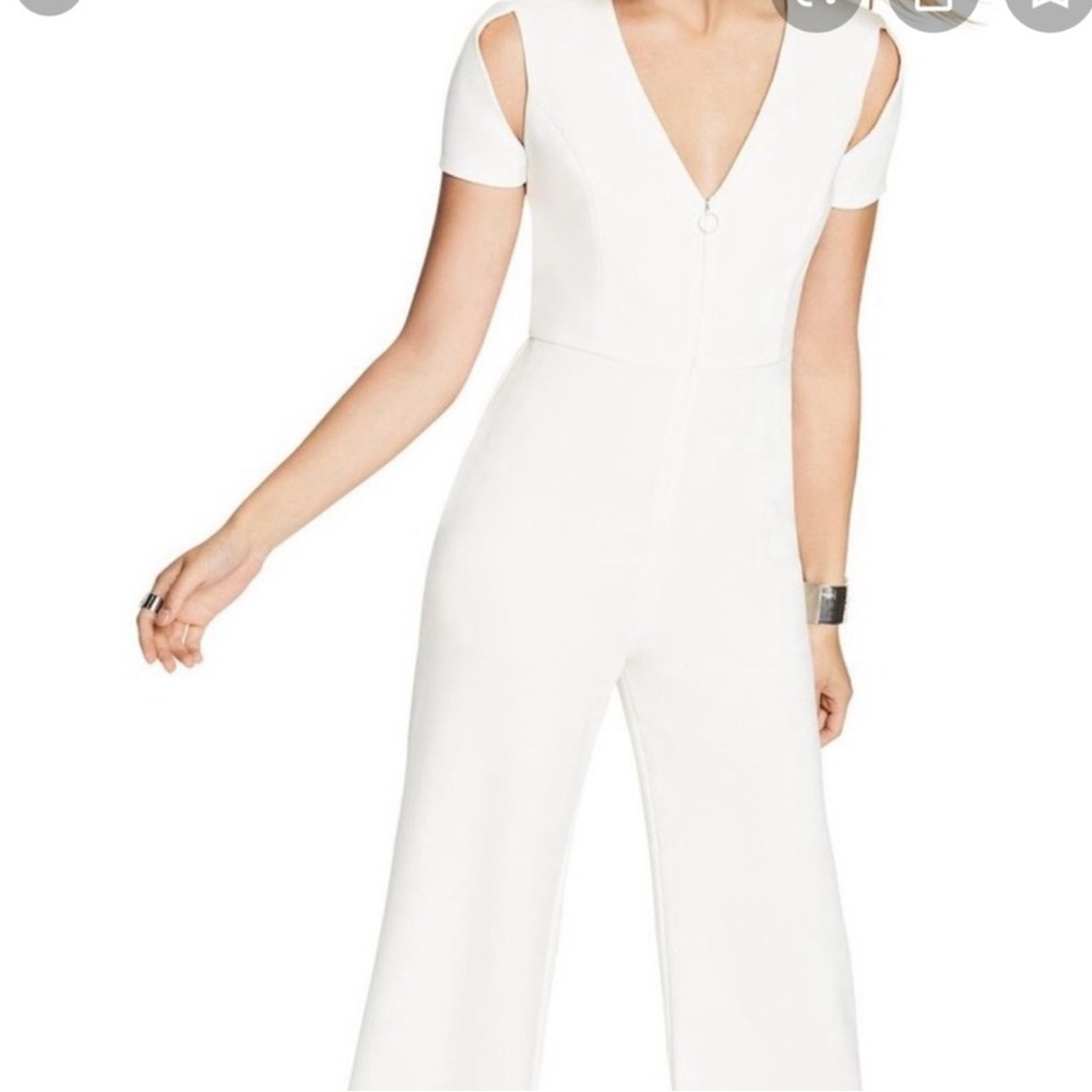 BCBG MAXAZRIA Wide Leg Jumpsuit.
